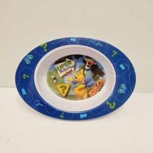 Disney Store Exclusive SUPER SLEUTHS ARE ON THE CASE Tigger Pooh Melamine Bowl
